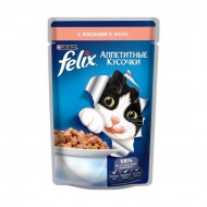 Корм Felix для кошек с лососем 85гр