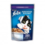 Корм Felix для кошек с ягненком 85гр