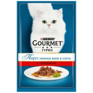 Корм GOURMET для кошек с говядиной