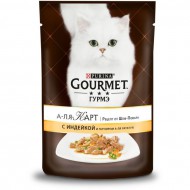 Корм Gourmet для кошек A la Carte с индейкой