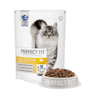 Корм Perfect Fit сухой для кошек с чувствительным пищеварением с индейкой 