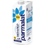 Молоко Parmalat ультрапастеризованное 1,8% 1 л бзмж