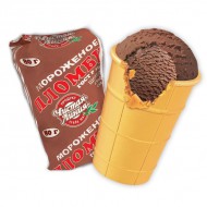 Мороженое пломбир Чистая Линия шоколад 80 г бзмж