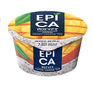 Йогурт Epica манго и семена чиа 5,0% 130 г
