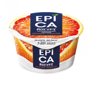 Йогурт Epica натуральный красный апельсин 4,8% 130 г