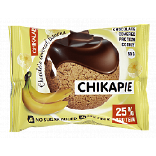 Печенье "Chikapie" с начин Банан в шоколаде 60 гр.