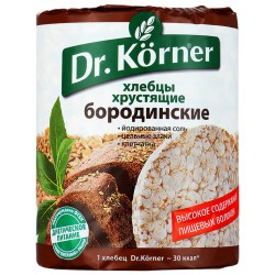 Хлебцы "Dr. Korner" Бородинские 100гр