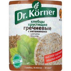Хлебцы "Dr. Korner" гречневые с витаминами 100гр