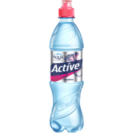 Вода питьевая Aqua Minerale Active со вкусом малины 0,6 л